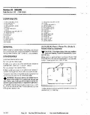 Bombardier SeaDoo 1990 factory shop manual, Page 31