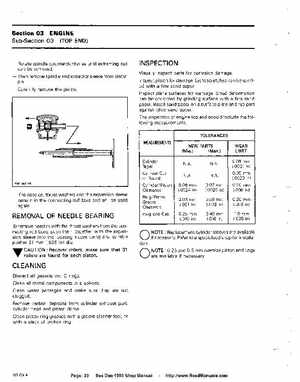 Bombardier SeaDoo 1990 factory shop manual, Page 33
