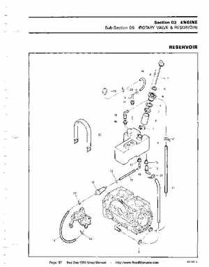 Bombardier SeaDoo 1990 factory shop manual, Page 57