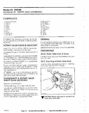 Bombardier SeaDoo 1990 factory shop manual, Page 58