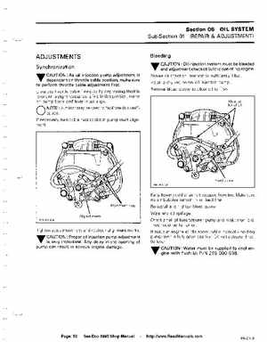 Bombardier SeaDoo 1990 factory shop manual, Page 90