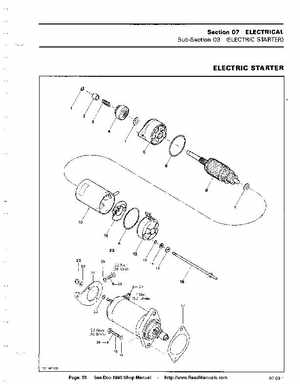 Bombardier SeaDoo 1990 factory shop manual, Page 99