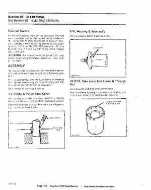 Bombardier SeaDoo 1990 factory shop manual, Page 104