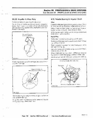 Bombardier SeaDoo 1990 factory shop manual, Page 142