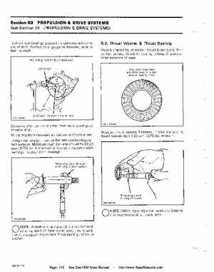 Bombardier SeaDoo 1990 factory shop manual, Page 143