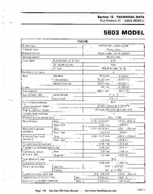 Bombardier SeaDoo 1990 factory shop manual, Page 179