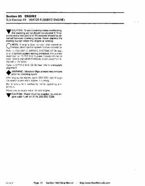 Bombardier SeaDoo 1992 factory shop manual, Page 44