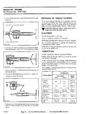 Bombardier SeaDoo 1992 factory shop manual, Page 55