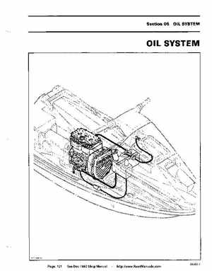 Bombardier SeaDoo 1992 factory shop manual, Page 121
