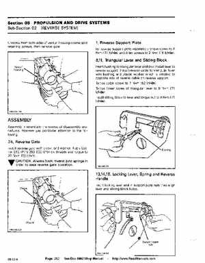 Bombardier SeaDoo 1992 factory shop manual, Page 202