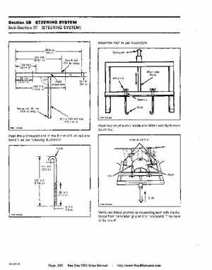 Bombardier SeaDoo 1992 factory shop manual, Page 216