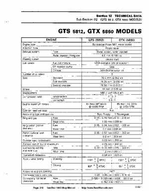 Bombardier SeaDoo 1992 factory shop manual, Page 242