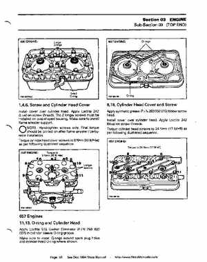 Bombardier SeaDoo 1994 factory shop manual, Page 69
