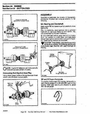 Bombardier SeaDoo 1995 factory shop manual, Page 62