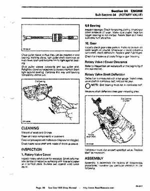 Bombardier SeaDoo 1995 factory shop manual, Page 69