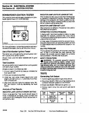 Bombardier SeaDoo 1995 factory shop manual, Page 126