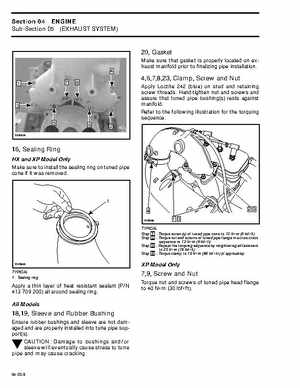 Bombardier SeaDoo 1996 factory shop manual, Page 98