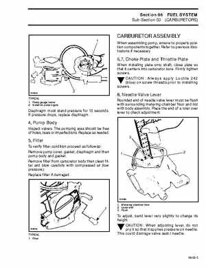 Bombardier SeaDoo 1996 factory shop manual, Page 129