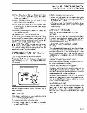 Bombardier SeaDoo 1996 factory shop manual, Page 165