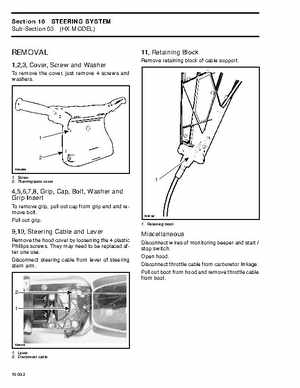 Bombardier SeaDoo 1996 factory shop manual, Page 262