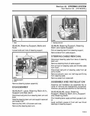 Bombardier SeaDoo 1996 factory shop manual, Page 263