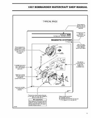 Bombardier SeaDoo 1997 factory shop manual, Page 8