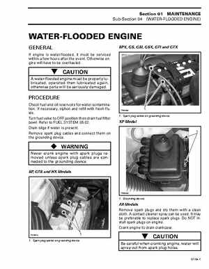 Bombardier SeaDoo 1997 factory shop manual, Page 17