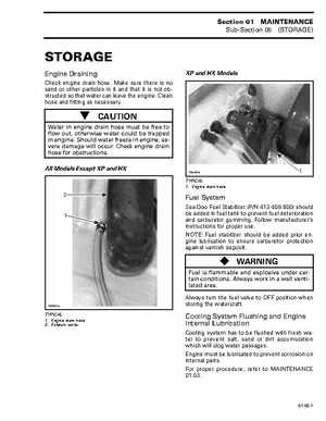 Bombardier SeaDoo 1997 factory shop manual, Page 19