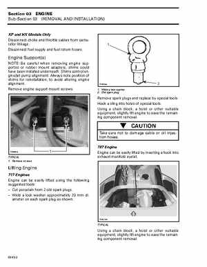 Bombardier SeaDoo 1997 factory shop manual, Page 35