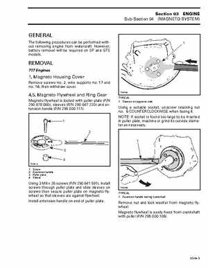 Bombardier SeaDoo 1997 factory shop manual, Page 42