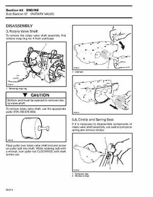Bombardier SeaDoo 1997 factory shop manual, Page 85