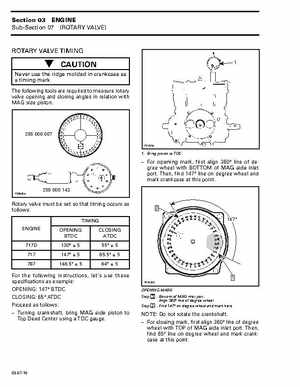 Bombardier SeaDoo 1997 factory shop manual, Page 91