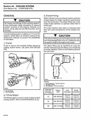 Bombardier SeaDoo 1997 factory shop manual, Page 108