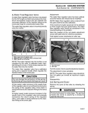 Bombardier SeaDoo 1997 factory shop manual, Page 109