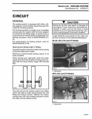 Bombardier SeaDoo 1997 factory shop manual, Page 112