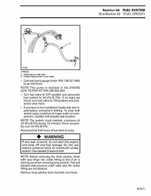 Bombardier SeaDoo 1997 factory shop manual, Page 128