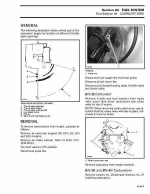 Bombardier SeaDoo 1997 factory shop manual, Page 134