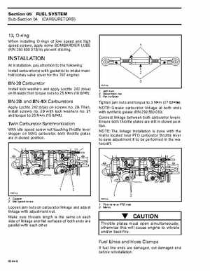 Bombardier SeaDoo 1997 factory shop manual, Page 139