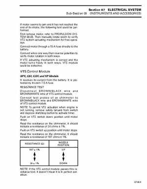 Bombardier SeaDoo 1997 factory shop manual, Page 199