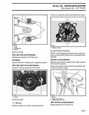 Bombardier SeaDoo 1997 factory shop manual, Page 208