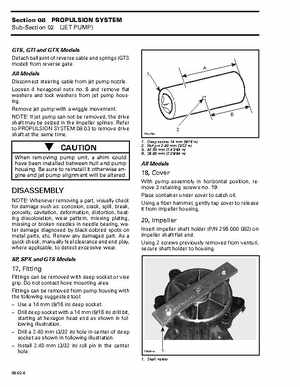 Bombardier SeaDoo 1997 factory shop manual, Page 209