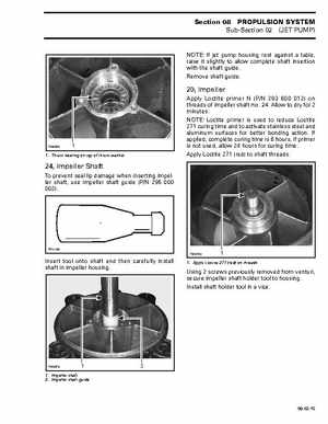 Bombardier SeaDoo 1997 factory shop manual, Page 218