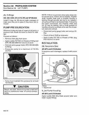Bombardier SeaDoo 1997 factory shop manual, Page 221