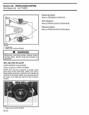 Bombardier SeaDoo 1997 factory shop manual, Page 223