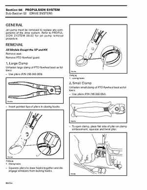 Bombardier SeaDoo 1997 factory shop manual, Page 227