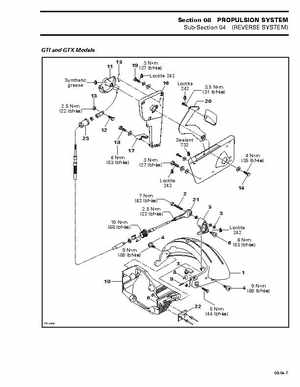 Bombardier SeaDoo 1997 factory shop manual, Page 244