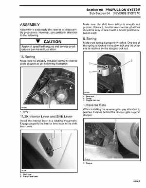 Bombardier SeaDoo 1997 factory shop manual, Page 246