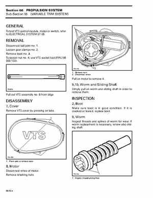 Bombardier SeaDoo 1997 factory shop manual, Page 251