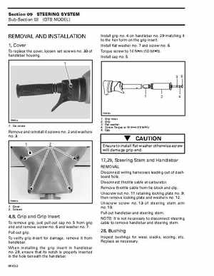 Bombardier SeaDoo 1997 factory shop manual, Page 261