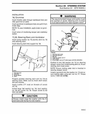 Bombardier SeaDoo 1997 factory shop manual, Page 262